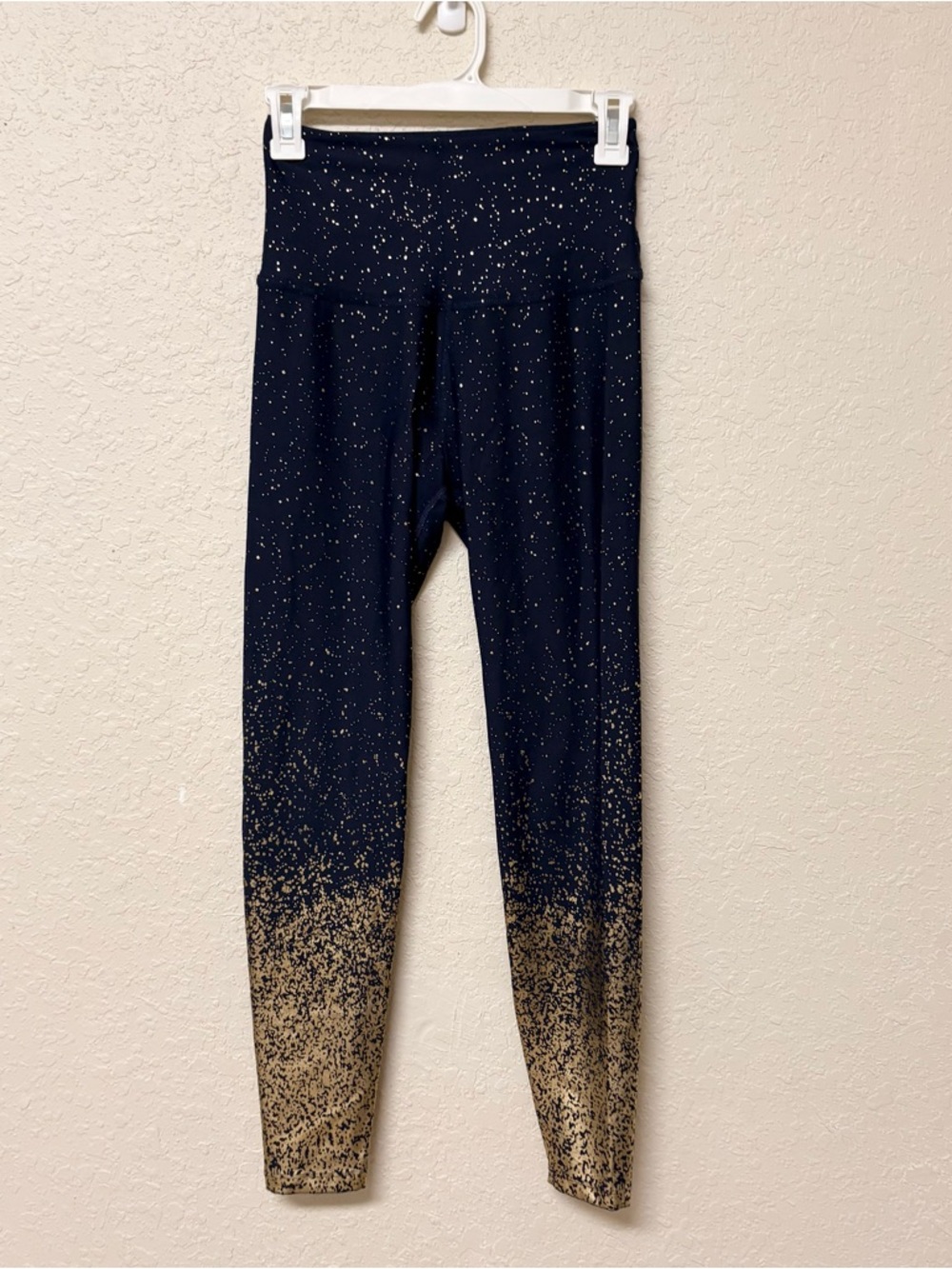 Beyond Yoga Leggings Alloy Ombre Metallic Foil High Rise Women's Size M